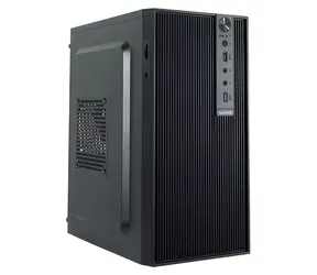 1stCool MicroTower STEP 6 ver.2 schwarz / PC-Gehäuse / Ohne Netzteil / USB 3.2 Gen 1, USB-C Gen 2, Kartenleser