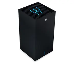 Acer Predator Connect X7 5G CPE schwarz / 5G Router / Wi-Fi 7 / Tri-Band 2,4+5+6 GHz / 1x WAN 2,5 Gbit/s + 2x LAN 1 Gbit/s