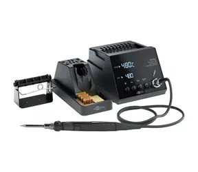 Goobay Digitale Lötstation 70W / Lötstation / 160-480 °C / LCD-Display / Schnelles Aufheizen
