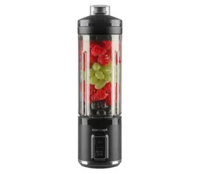 Concept SM4050 NutriMaker schwarz / Smoothie-Mixer / 120 W / kabellos / 2 x 720 ml Flasche / Akku