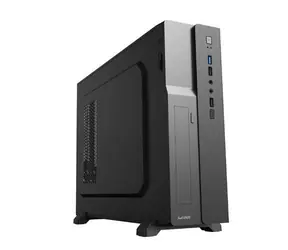 1stCool COMPACT 1 schwarz / PC-Gehäuse / Micro-Tower / USB 3.0 / USB-C / Kartenleser
