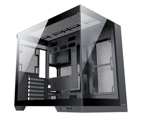 1stCool DREAMER schwarz / PC-Gehäuse / Midi-Tower / USB 3.0 / USB-C