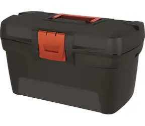 Keter Herobox Premium 16" schwarz / Werkzeugkasten / 22,6 x 39,5 x 22 cm