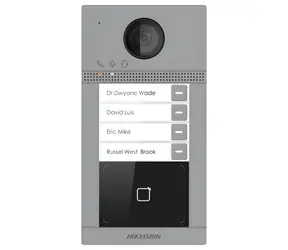 HIKVISION DS-KV8413-WME1(C) / IP-Türsprechanlage / 4 Tasten / Kartenleser / 2-MP-Kamera / WLAN