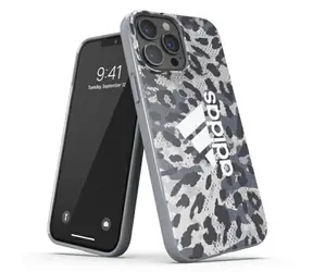Adidas OR SnapCase Leopardgrau / Rückseite / Apple iPhone 13 Pro Max