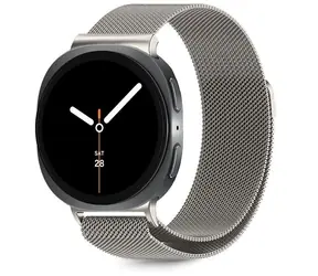 Tech-Protect Edelstahlarmband für Samsung Galaxy Watch 40/44/46 mm, Gold / Armband / Edelstahl