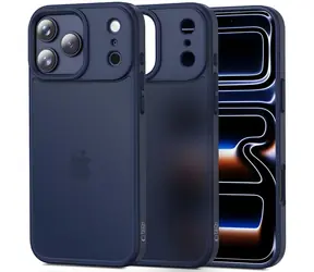Tech-Protect MagMat matte dunkelblaue Schutzhülle / Apple iPhone 17 Pro / MagSafe