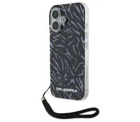 Karl Lagerfeld ZEBRA mit Kabel, lila