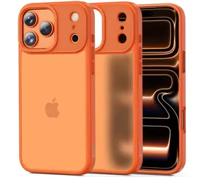Tech-Protect MagMat matte orange Hülle / Schutzhülle / Apple iPhone 17 Pro / MagSafe