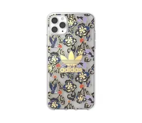 Adidas OR Clear Case CNY AOP für iPhone 11 Pro Max Gold / Schutzhülle