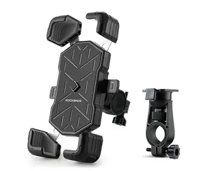 Rockbros HW-117 schwarz, grau / Lenker-Handyhalterung / Universalhalterung