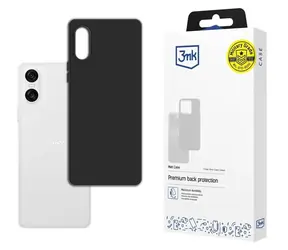 3mk Matt Case schwarz / Rückseite / Sony Xperia 10 VI