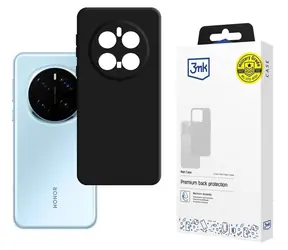 3mk Matt Case für Honor Magic7 Pro, schwarz / Schutzhülle / Matte Oberfläche