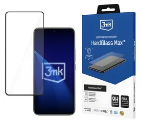 3MK HardGlass Max Schwarz / Gehärtetes Glas / XIAOMI Redmi Note 15 Pro+ 5G / Vollbild / Verstärkt