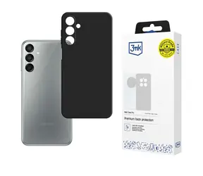 3mk Matt Case Pro schwarz / Schutzhülle / Samsung Galaxy M15 5G / matte Oberfläche