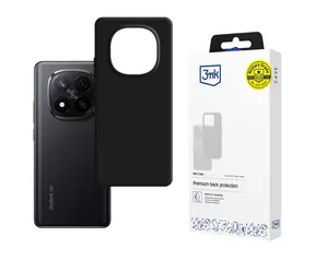 3mk Matt Case Pro für XIAOMI Redmi Note 14 Pro+ matt schwarz