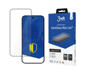 3mk HardGlass Max Lite für Google Pixel 9 Pro XL, schwarz / Schutzglas / gehärtetes Glas