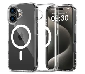 Tech-Protect FlexAir Hybrid iPhone 16 transparent / Schutzhülle / MagSafe