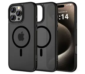 Tech-Protect MagMat schwarze Schutzhülle für Apple iPhone 16 Pro / MagSafe
