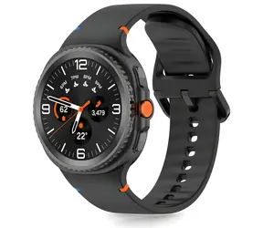 Tech-Protect Silikonarmband schwarz / Armband / Samsung Galaxy Watch 40/44/46 mm / Silikon