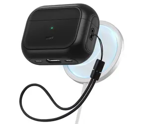ESR Orbit Halolock schwarz / Hülle / Für Apple AirPods Pro 1./2. Generation / MagSafe
