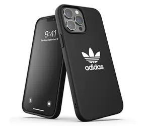 Adidas OR Formhülle BASIC für iPhone 13 Pro Max, schwarz / Schutzhülle