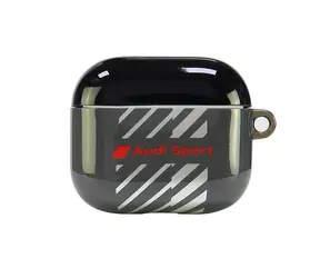 Audi IML Sport Hülle für Apple AirPods 3, schwarz / Hülle / Apple AirPods 3