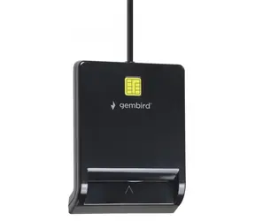 Gembird FD2-SCR schwarz / Kartenleser / SMART / USB 2.0