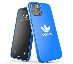 Adidas SnapCase Trefoil blau / Hülle / iPhone 12 Pro Max
