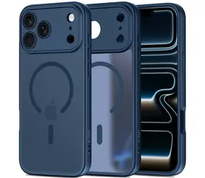 Tech-Protect BasicMag MagSafe dunkelblau / Schutzhülle / Apple iPhone 17 Pro / MagSafe