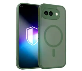 3mk Misty MagCase grün / Rückseite / Google Pixel 10a / MagSafe
