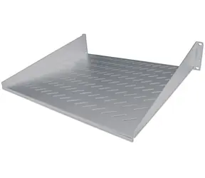 Intellinet 19"-Rack-Einschub grau / Einschub / 2 HE / Tragfähigkeit 25 kg / Tiefe 250 mm / Stahl
