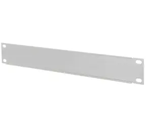 Intellinet Blindplatte für 10"-Rack, grau / Blindplatte / 1 HE / 270 x 44,5 x 8 mm / Stahl