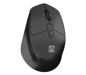 Natec KITE schwarz / Kabellose Maus / Büro / Für Rechtshänder / Blue Sense / 4000 DPI / USB + Bluetooth
