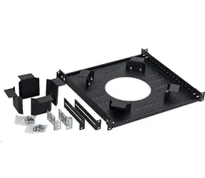 Triton Kabelhalter schwarz / Kabelhalter / 19" / 10U