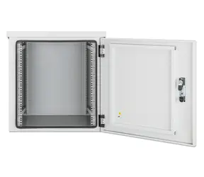 Intellinet 716109 grau / Wandschrank / 9 HE / 19" / IP55 / 615 x 600 x 635 mm