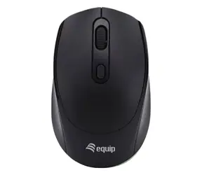 Equip Kabellose Maus Dual-Modus Schwarz / Maus / 4 Tasten / 2,4 GHz / 1600 DPI