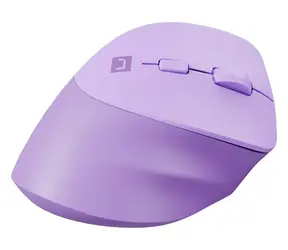 Natec Crake 2 lila / Kabellose optische Maus / Vertikal / 2400 DPI / USB + Bluetooth / 6 Tasten