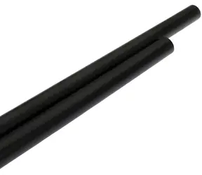 XSPC PETG HardTube 14/10 mm, seidenmatt schwarz / Rohr / Wasserkühlung / 500 mm / 2 Stück