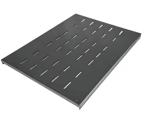 Intellinet Rack-Einschub schwarz / Rack-Einschub / 19" / 1 HE / Tiefe 600 mm / Tragfähigkeit 100 kg