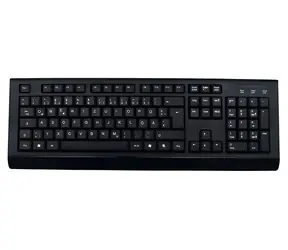 MediaRange Tastatur und Maus schwarz / Tastatur und Maus / kabellos / QWERTZ / 1600 DPI