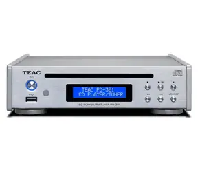 Teac PD-301DAB-X silber / CD-Player / Einschublaufwerk / DAB+/FM-Tuner / USB / Fernbedienung
