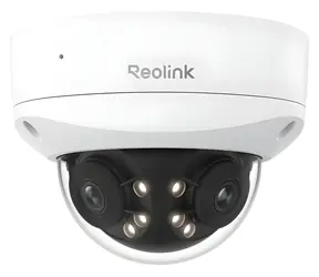 Reolink Duo Series P757 / IP-Außenkamera / 16 MP / PoE / 180° Dual-Objektiv / Farbnachtsicht / IP67