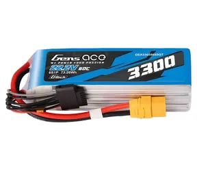 Gens Ace G-Tech 3300mAh 22,2V 60C / Li-Po-Akku / 6S1P / XT90-Anschluss / 526 g