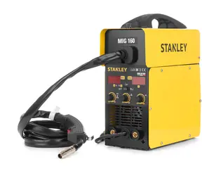Stanley MIG-160 / Schweißgerät / Inverter / MIG/MAG / 160 A / ohne Gas