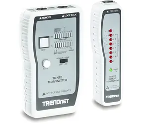 Trendnet TC-NT2 / Kabeltester / Ethernet, USB, BNC / bis zu 300 m / Tragetasche