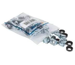 Intellinet Montagesatz für 19"-Racks silber / Montagesatz / Schrauben, Käfigmuttern, Unterlegscheiben / 20 Stück.