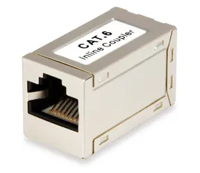 Cat6 RJ45-Stecker, silberfarben / Stecker / RJ45-RJ45 / 250 MHz / Equip / ABS