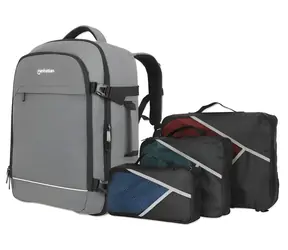 Manhattan Rome anthrazit / Laptop-Rucksack / 17,3" / 40 l / Polyester