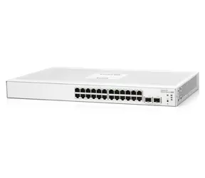 HPE Aruba Instant On 1830 24G 2SFP 195W / Switch / 24x Gigabit RJ45-Ports / 2x Gigabit SFP-Ports / PoE+